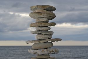 stack of rocks